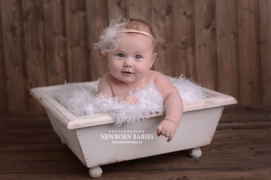 Фотосессии для малышей от 3 месяцев в Выборге и Санкт-Петербурге