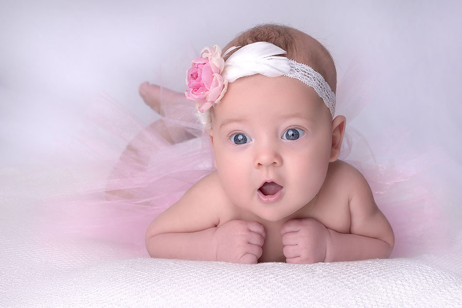 Пример съемки малышей 3-4 месячных